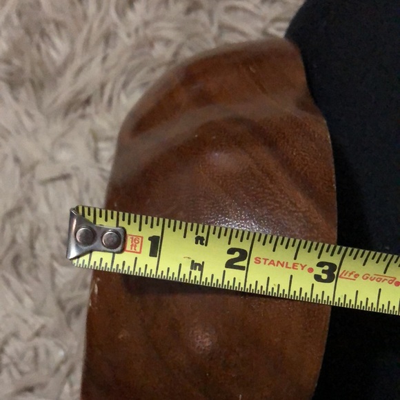 Monkey Pod Wooden Bowl Set-Large Bowl with 4 Smaller Bowls-GUC-Vintage - Picture 14 of 16